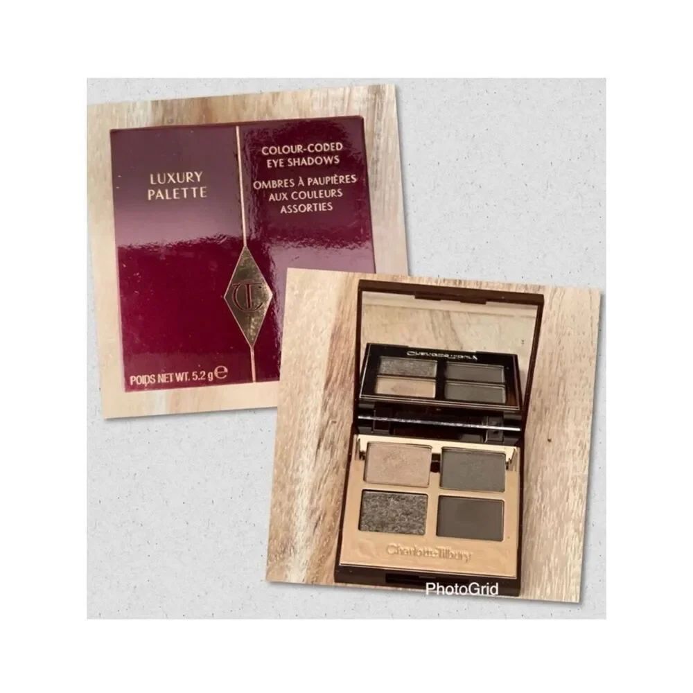 New in Box read, Charlotte Tilbury luxury palette The rock chick